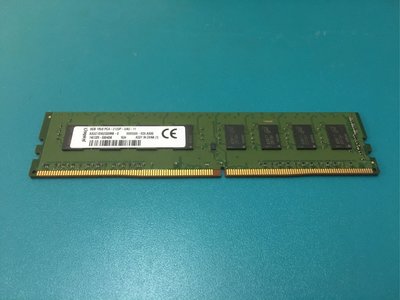 金士頓 DDR4 2133 2400 8G 桌上型 記憶體 單面