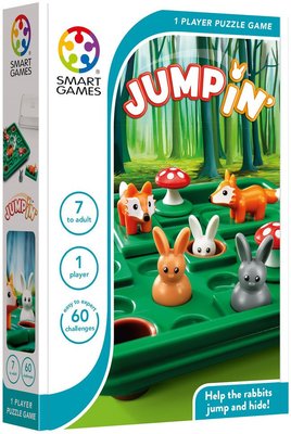 繪本館~信誼代理~SmartGames跳跳小兔(桌遊類)(提升視覺與空間概念，並提升解決問題的能力