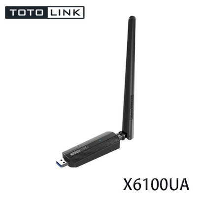 【MR3C】含稅附發票 TOTOLink X6100UA AX1800 Wi-Fi 6 USB3.0 無線網卡