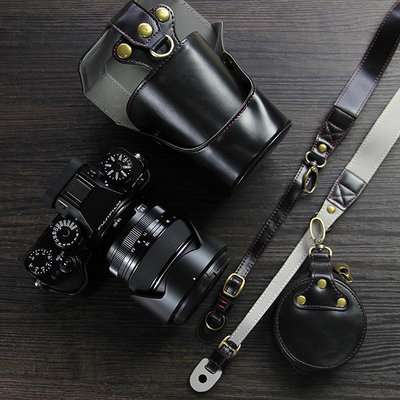 特價*適用富士X-T5相機包Fujifilm xt4相機套xt5保護皮套復古單肩包#相機包#居家生活館