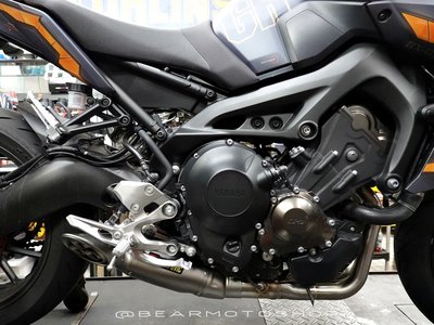 【貝爾摩托車精品店】AKRAPOVIC 蠍子 排氣管 全段 MT09 XSR900 鈦合金尾段 S-Y9R3-HAFT