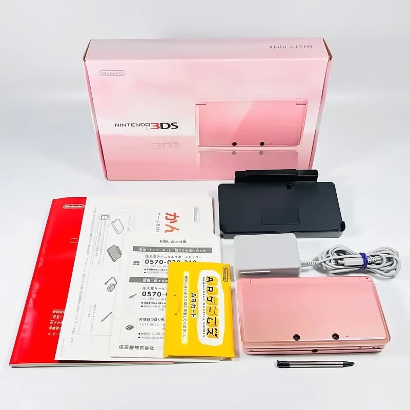 二手主機】任天堂3DS 主機日規機MISTY PINK 迷霧粉迷濛粉色粉紅色