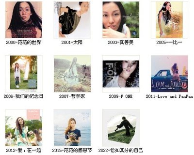 發燒CD 范瑋琪 (2000-2022) 全集 11張CD