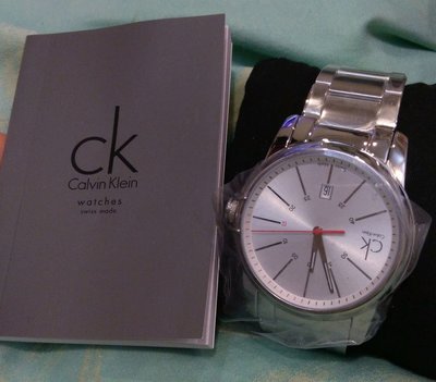Calvin Klein CK手錶全新未帶/有原廠鐵盒