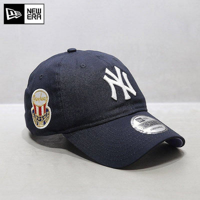 小Z代購#NewEra帽子MLB棒球帽ny洋基隊軟頂大標9FORTY 世界冠軍刺繡鴨舌帽