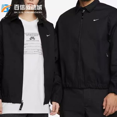 【Japan潮牌館】Nike男女情侶款小勾梭織速干輕便翻領防風運動夾克外套DQ6335