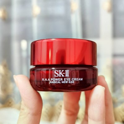 限時下殺 SK-II/SKII/SK2最新版SK大紅瓶眼霜15ml 眼霜 R.N.A. 超肌能緊緻大眼霜 15g促銷中