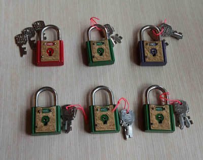全新 日本製造 YKC 鎖頭 掛鎖 鑰匙鎖 防盜鎖 娃娃機鎖 機台鎖 行李鎖 行李箱鎖 門鎖 旅行鎖 (日本原裝進口)