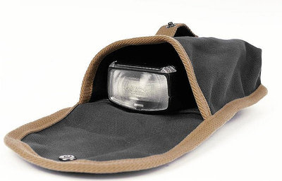 閃光燈酷色courser帆布攝影包外掛包 微單相機包 鏡頭 閃光燈腰包 M8301引閃器