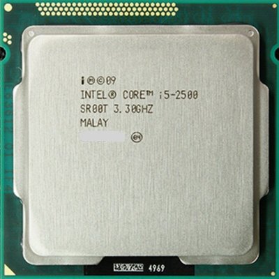 Intel 二代 Core I5-2500『 3.3G 』拆機良品、支援H61、H67、P67晶片組主機板
