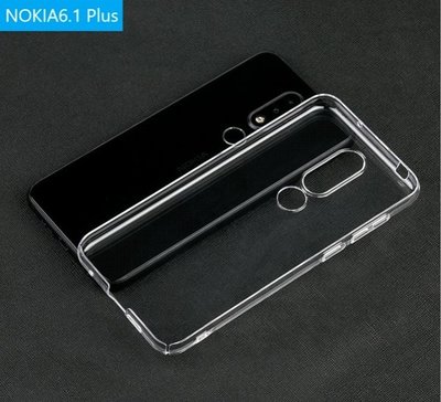 【透明全包邊】NOKIA 6.1 Plus 水晶殼 防摔殼 透明 保護殼 硬殼 手機殼 皮套 保護套 NOKIA X6