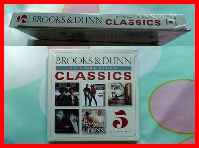 ◎2013全新5CD套裝未拆!52首好歌-布魯克斯與唐-Brooks & Dunn-經典專輯-Original Albu