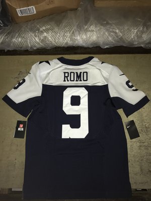 Nike NFL Tony Romo 牛仔隊 球員版 復古球衣 jordan Kobe lebron CURRY 愛國者 KD BRADY 包裝工