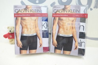 【Sunny Buy】◎現貨◎ Calvin Klein 凱文克萊 Microfiber 莫代爾長版平口內褲 三件一組