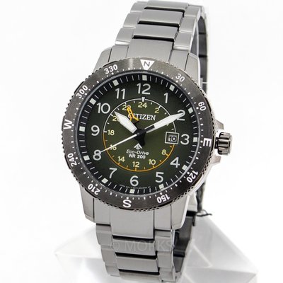 現貨 可自取 CITIZEN BJ7095-56X 星辰錶 手錶 45mm 光動能 墨綠面盤 鐵灰錶殼錶帶 男錶女錶
