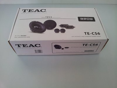 [樂克影音]  日本 TEAC TE-CS6  6.5吋 分音喇叭套裝  音場升級/立體聲/環繞