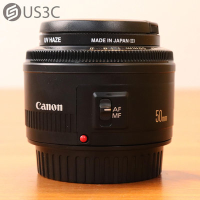 【US3C-板橋店】【一元起標】佳能 Canon EF 50mm F1.8 II 二代 大光圈 定焦鏡頭 全片幅鏡頭 二手鏡頭