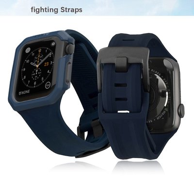 Apple watch 44mm 40mm 45mm 38mn 42mm UAG 橡膠錶帶手鍊 iwatch