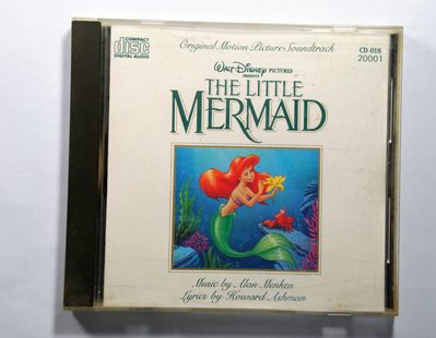 CD/BG/迪士尼卡通音樂/ 小美人魚/THE Little Mermaid/非錄音帶卡帶非黑膠