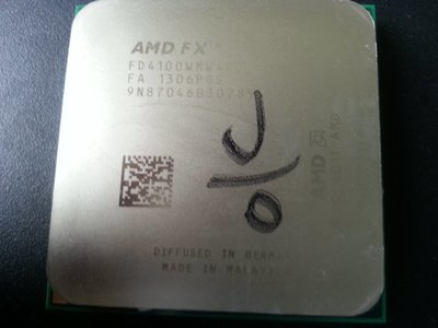 【 創憶電腦 】AMD FX-4100  3.6G  95W AM3+腳位 四核心 直購價100元