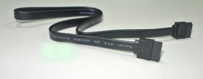 SATA 3.0 6Gb/s 硬碟機 光碟機 傳輸線排線 雙頭彈片固定