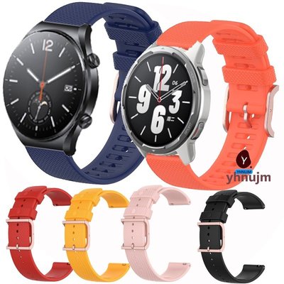 小米手錶 s1 active Smartwatch 矽膠錶帶矽膠錶帶小米智能手錶 s1 acitve智能手錶錶殼配件