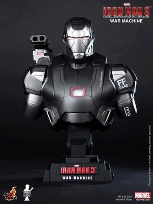 [貓市多] 全新 Hot Toys HTB10 1/4 鋼鐵人 War Machine 戰爭機器 胸像 Bust