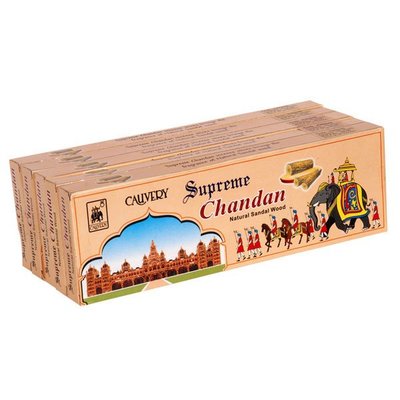 [晴天舖] 印度線香 CAUVERY Supreme Chandan Natural Sandal Wood 特級檀香
