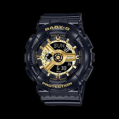 CASIO 手錶公司貨 BABY-G系列GA-110縮小版BA-110X-1A 立體感公司貨附發票