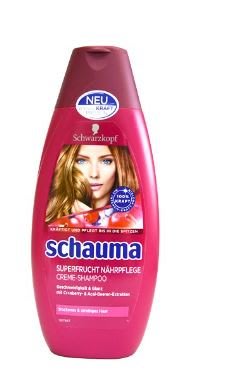 德國 Schwarzkopf Schauma 德國原裝進口 果香滋潤洗髮精 400ml 蔓越莓香味 施華蔻 洗髮精