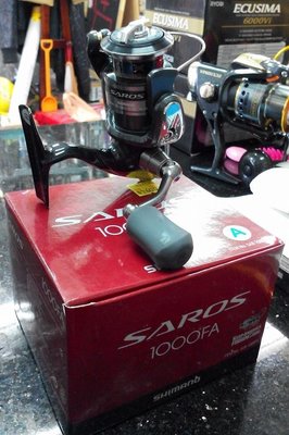 【龍哥釣具】SHIMANO 美規版 SAROS 1000FA 5+1培林 捲線器