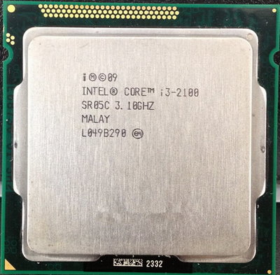 Core i3-2100處理器+華碩H61M-E主機板+4G DDR3 記憶體、含風扇與後擋板《 自取優惠價1199 》