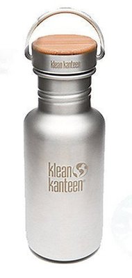 【Klean kanteen】福利品 K18SSLRF【霧面】18oz 532ml 竹片鋼蓋霧面不鏽鋼水瓶