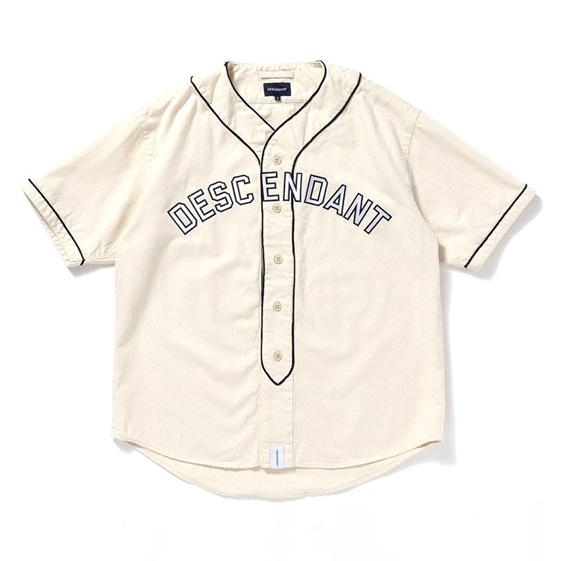 20SS DESCENDANT BLEEK B.B SS SHIRT 短袖棒球衫襯衫DCDT