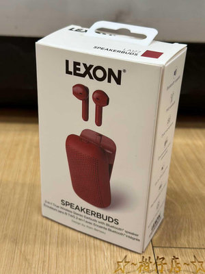 ☆~柑仔店~☆ LEXON Speakerbuds LA127C 耳機揚聲器2in1 藍芽耳機 藍芽喇叭 原廠公司貨