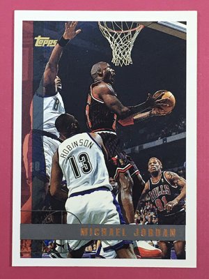 1997-98 Topps #123 Michael Jordan Chicago Bulls