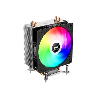 散熱器 賽普雷 冷山ET400 RGB炫彩版4熱管Intel平臺CPU散熱器支持1700