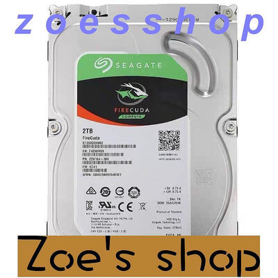 zoe-Seagate希捷ST2000DX002 2TB 7200轉台式機2T固態8G混合硬盤SSHD