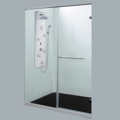 《振勝網》HCG 和成衛浴 精緻型 無框 淋浴拉門 一字二片 淋浴門 一固一開門式/ 8mm 強化清玻璃  / SR2W