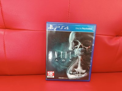 新北市板橋超便宜可面交賣PS4原版遊戲~~直到黎明 UNTIL DAWN 中文版--實體店面可面交