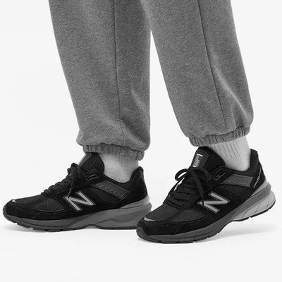 New Balance 黑 經典百搭休閒復古慢跑鞋 W990BK5 男女鞋公司級
