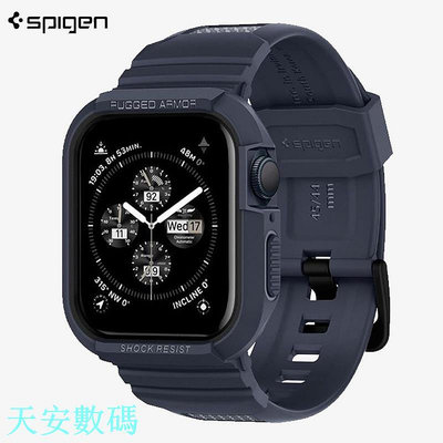 原裝 Spigen Rugged Armor Pro 設計錶殼+錶帶兼容 Apple Watch Ultra 9 8 7