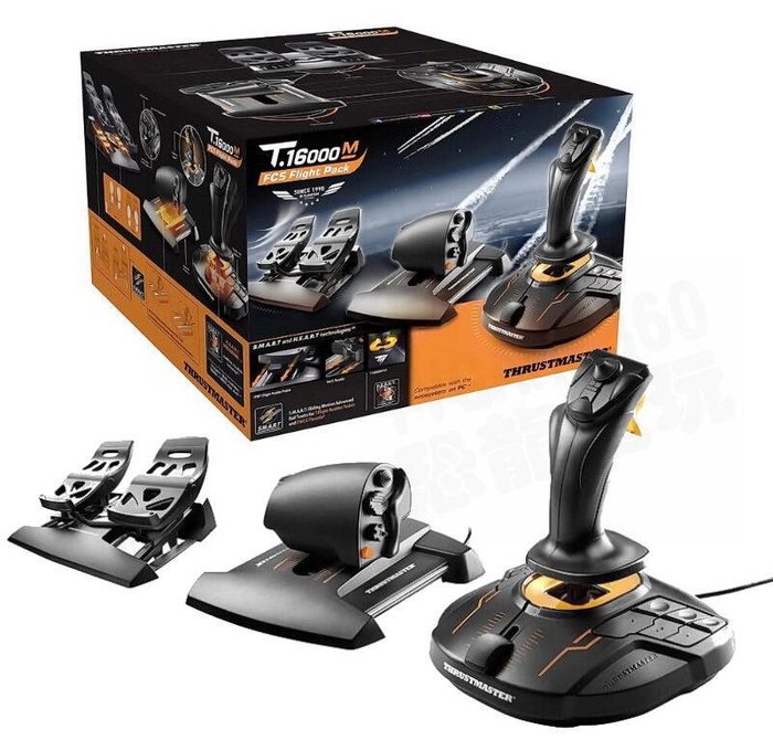 国内正規品Thrustmaster スラストマスター T.16000M FCS Flight Pack