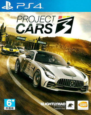 【二手遊戲】PS4 賽車計畫3 賽車計劃3 賽車 跑車 競速 GT PROJECT CARS 3 中文版【台中恐龍電玩】