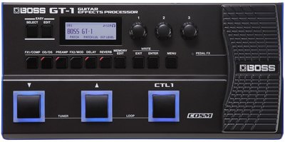 【現貨】 贈變壓器 Roland BOSS GT-1 便攜式 電吉他 綜效 綜合效果器 公司貨 保固