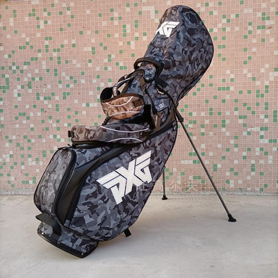 【現貨】熱銷22新款PXG支架包高爾夫球包水耐磨布料男女球桿袋迷彩