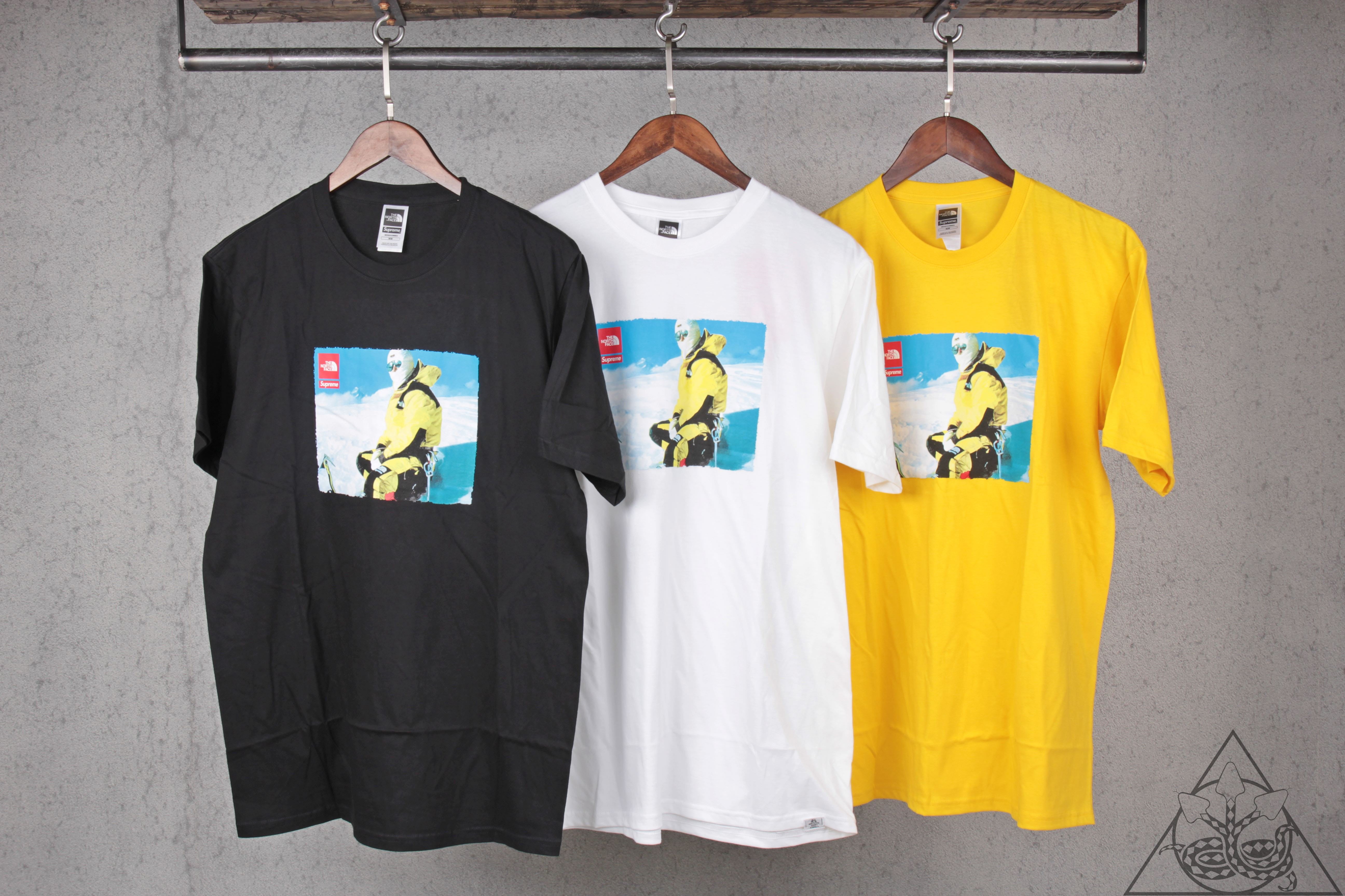 supreme the north face t shirt