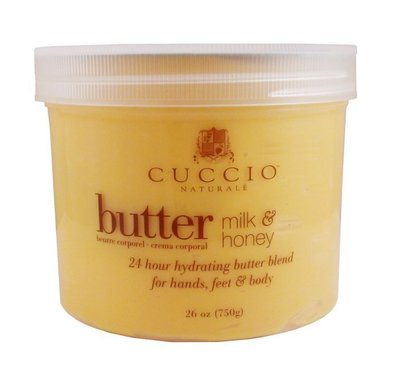 美國專業美甲品牌CUCCIO 高效保濕乳霜Butter Blends 26 oz.蜂蜜牛奶 Milk & Honey