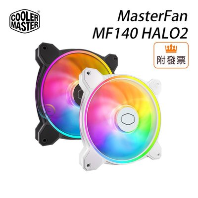 「阿秒市集」Cooler Master MasterFan MF140 HALO2 黑/白