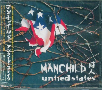 K - MANCHILD - untied states - 日版 - NEW